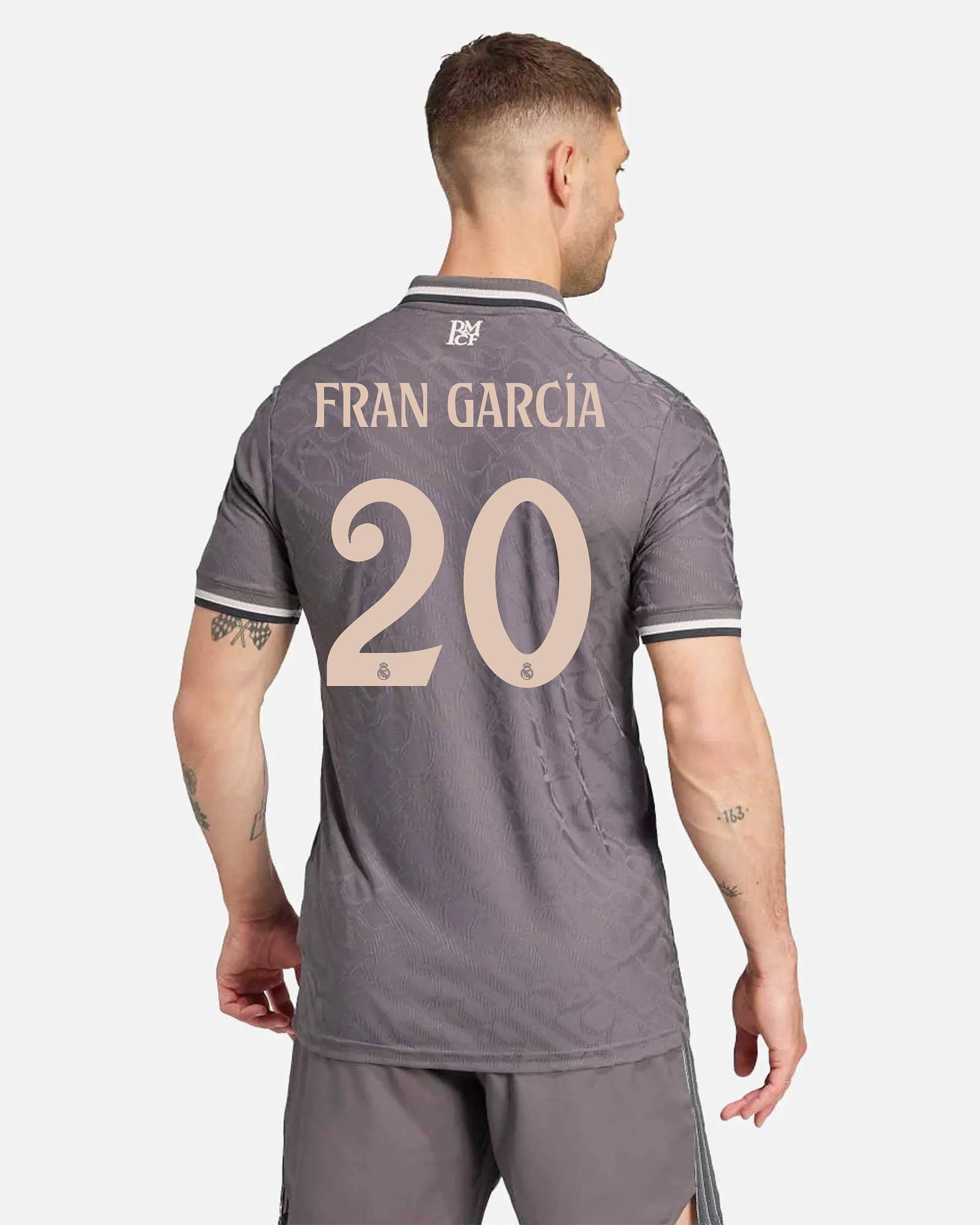 Camiseta 3ª Real Madrid 2024/2025 Authentic Fran García - Fútbol Factory