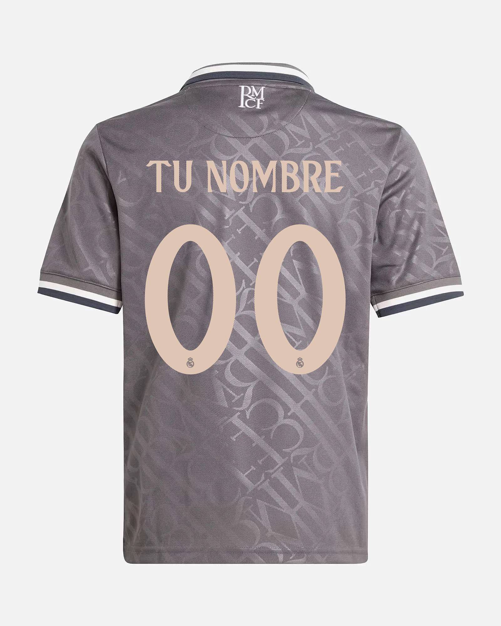 Camiseta 3ª Real Madrid 2024/2025 Personalizado - Fútbol Factory