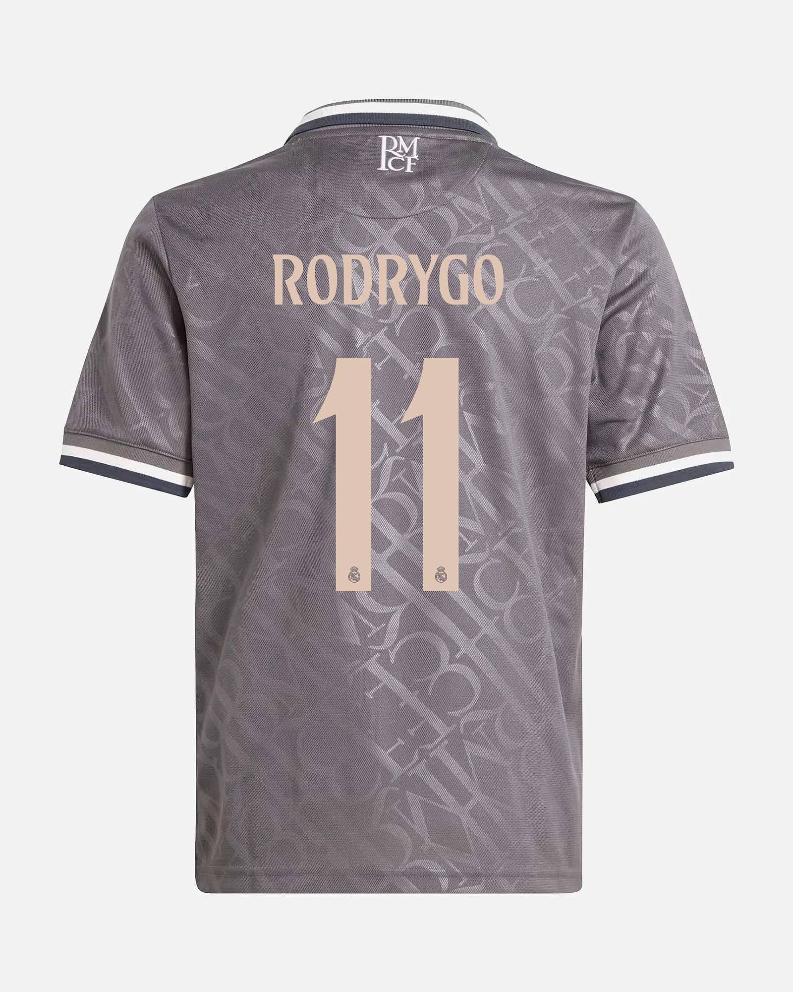 Camiseta 3ª Real Madrid 2024/2025 Rodrygo - Fútbol Factory