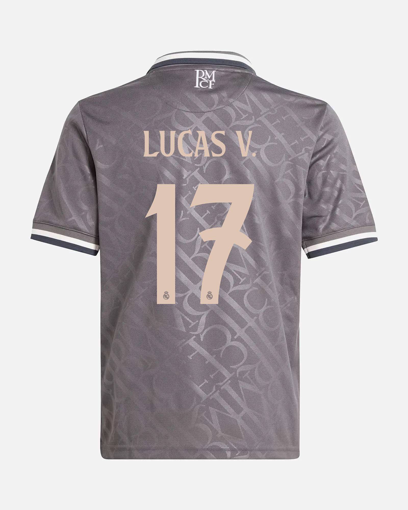 Camiseta 3ª Real Madrid 2024/2025 Lucas V. - Fútbol Factory