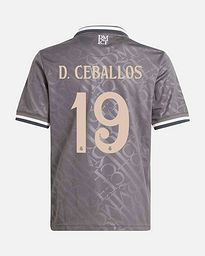 Camiseta 3ª Real Madrid 2024/2025 D. Ceballos