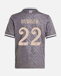 Camiseta 3ª Real Madrid 2024/2025 Rüdiger