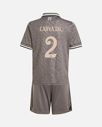 Conjunto 3ª Real Madrid 2024/2025 Carvajal