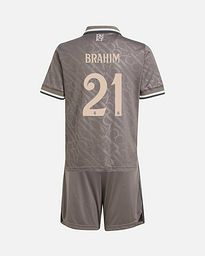 Conjunto 3ª Real Madrid 2024/2025 Brahim