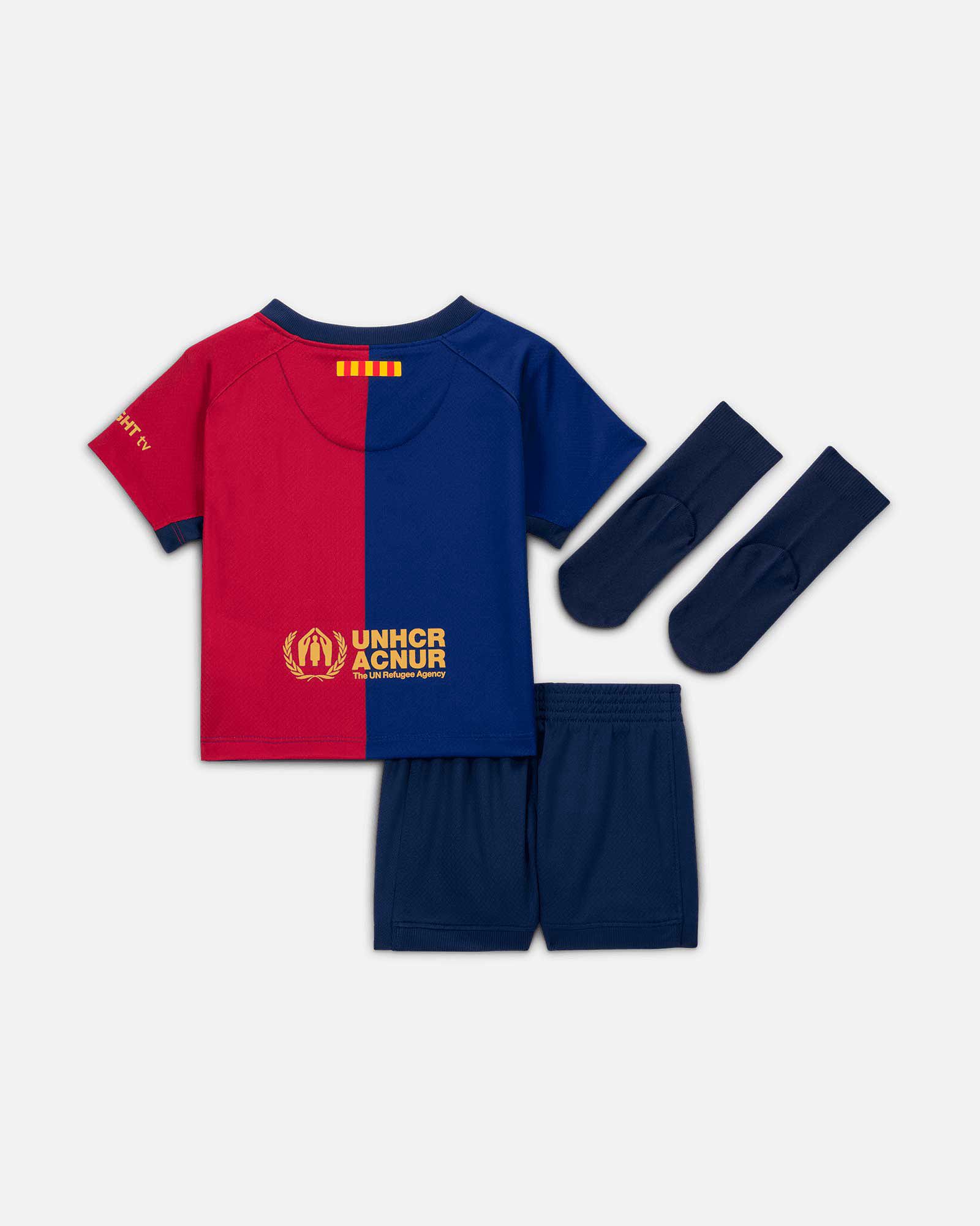 Conjunto 1ª FC Barcelona 2024/2025  - Fútbol Factory