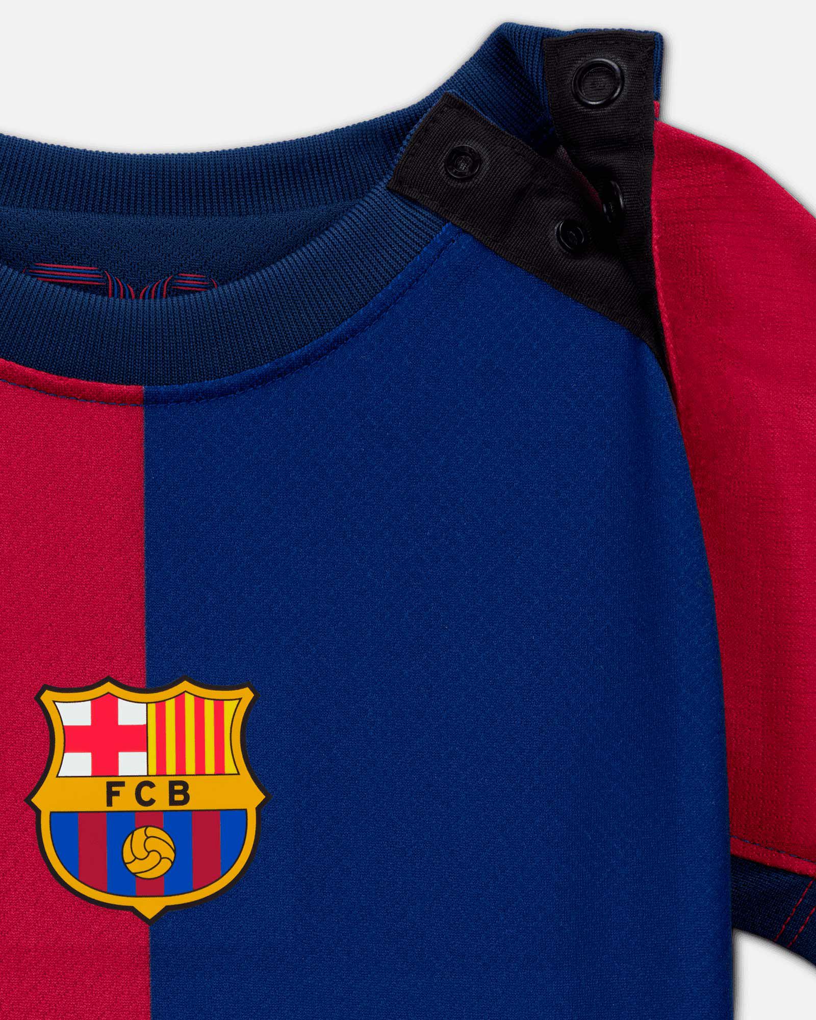 Conjunto 1ª FC Barcelona 2024/2025  - Fútbol Factory