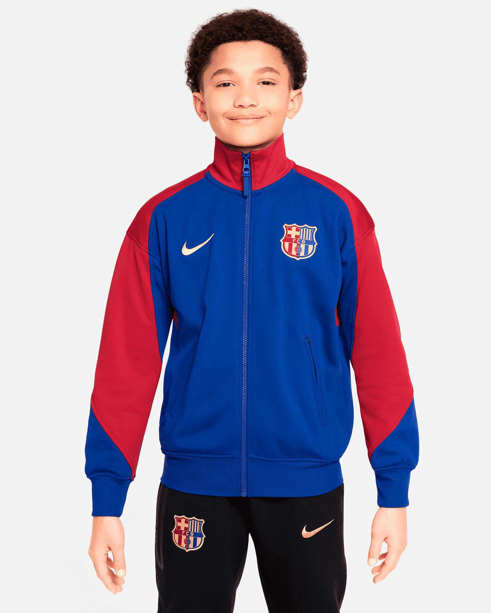 Chaqueta FC Barcelona 2024/2025 Academy Pro - Fútbol Factory