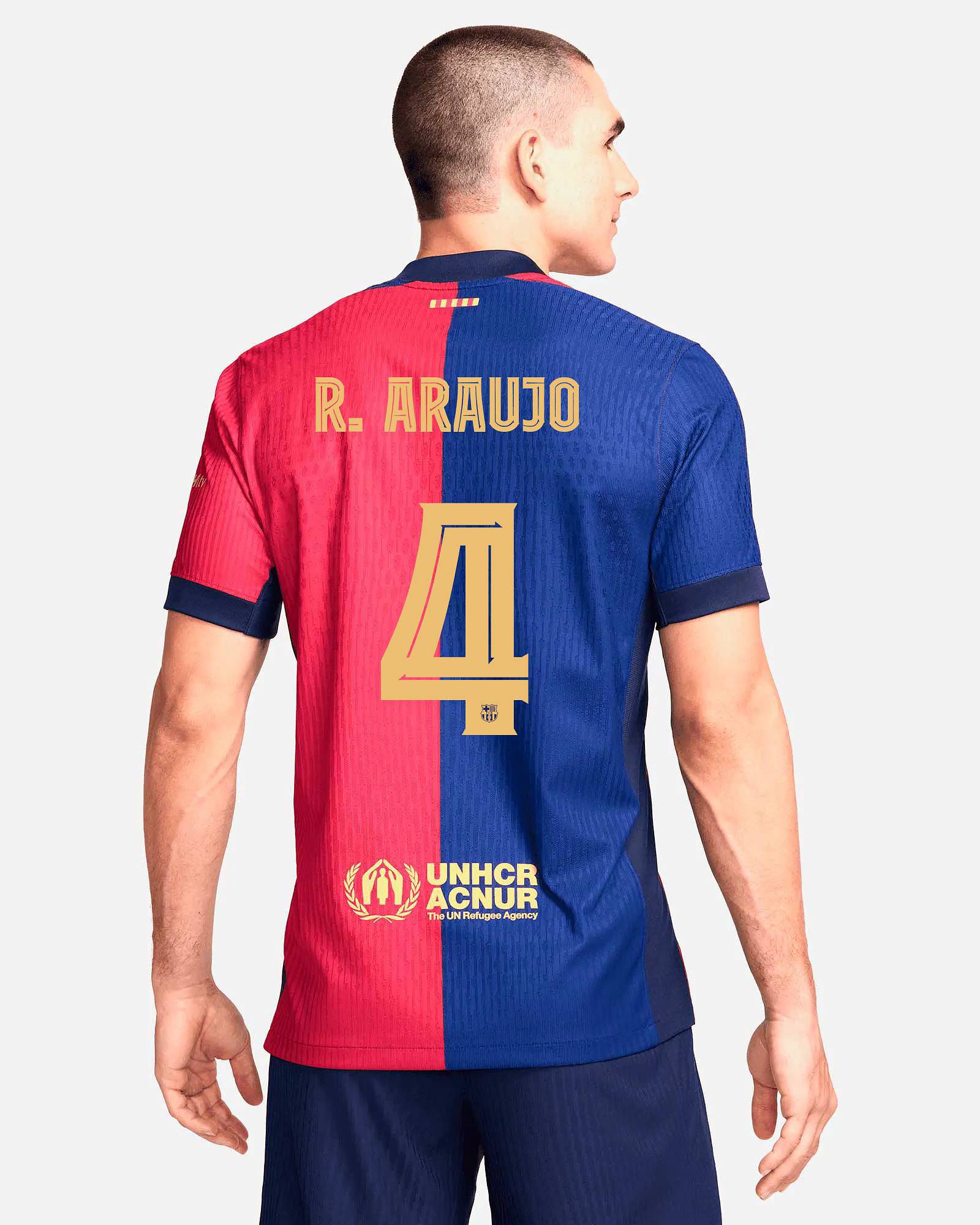 Camiseta 1ª FC Barcelona 2024/2025 Match R. Araujo - Fútbol Factory