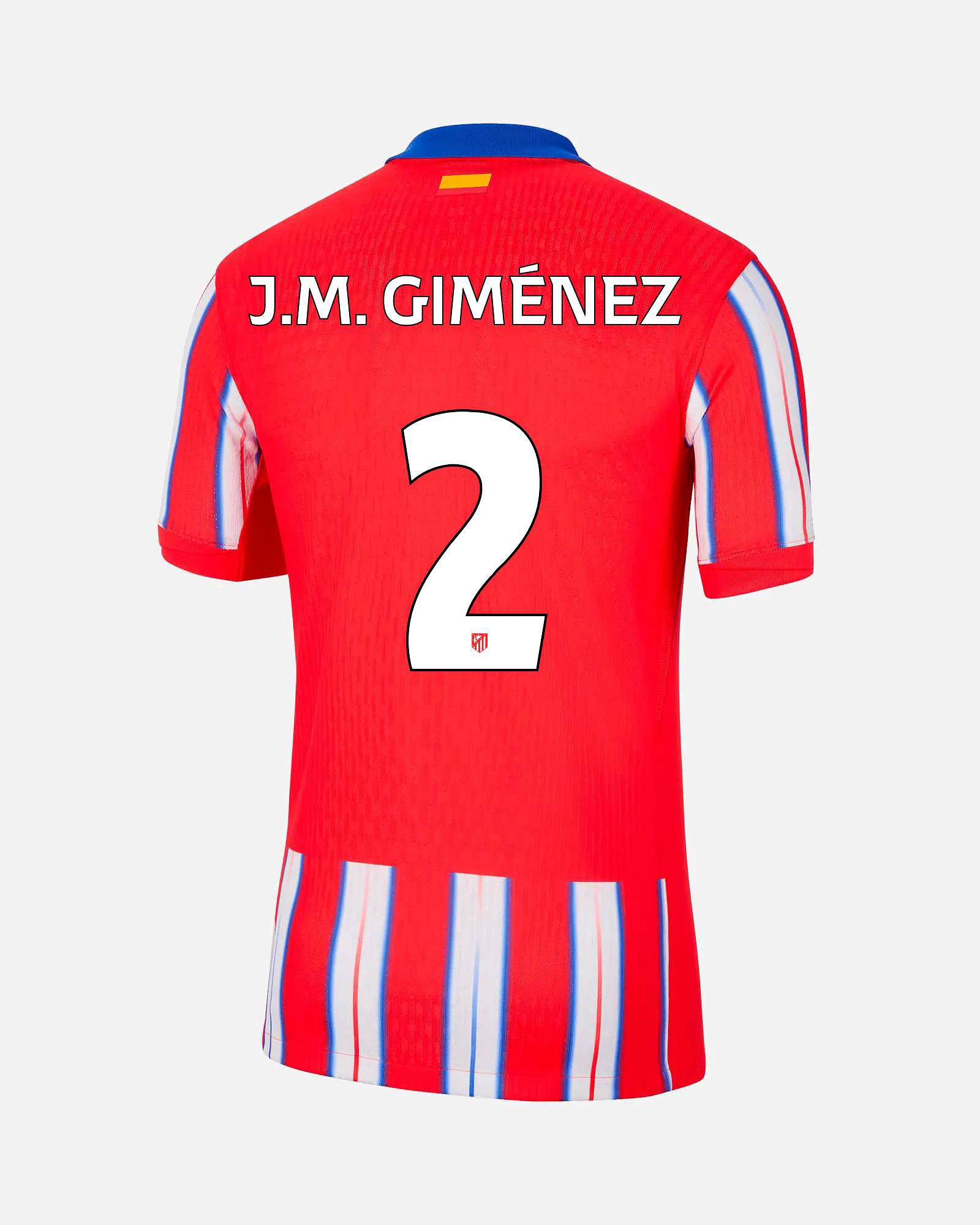 Camiseta 1ª Atlético de Madrid 2024/2025 Match J.M. Giménez - Fútbol Factory