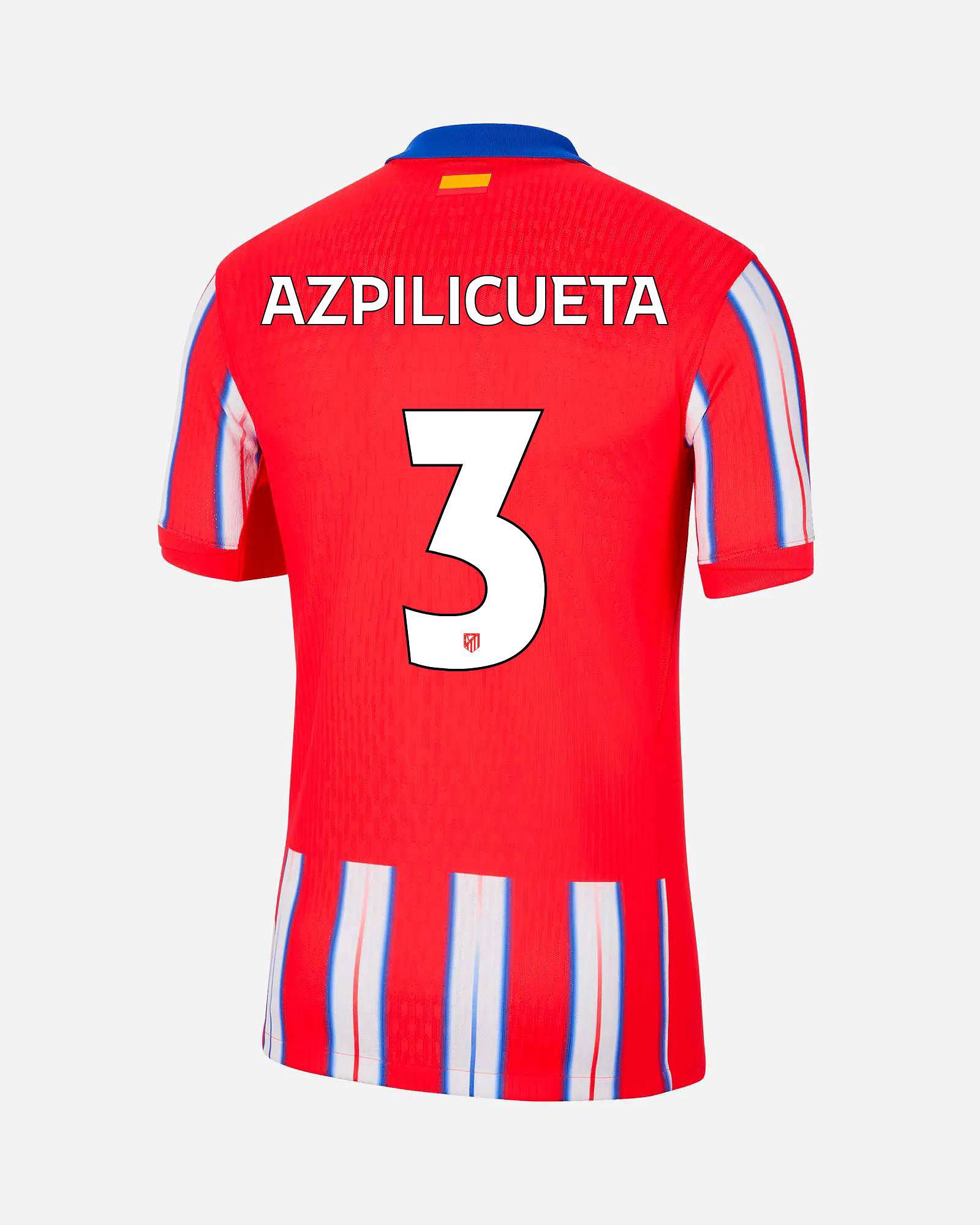 Camiseta 1ª Atlético de Madrid 2024/2025 Match Azpilicueta - Fútbol Factory