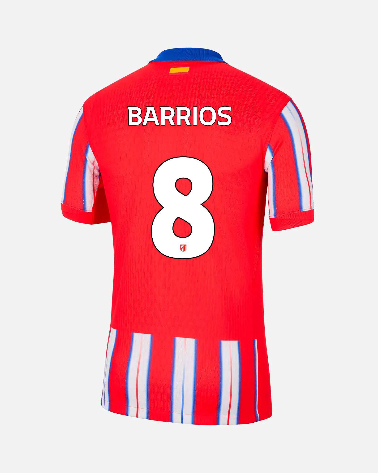 Camiseta 1ª Atlético de Madrid 2024/2025 Match Barrios - Fútbol Factory