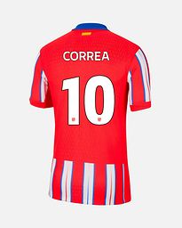 Camiseta 1ª Atlético de Madrid 2024/2025 Match Correa