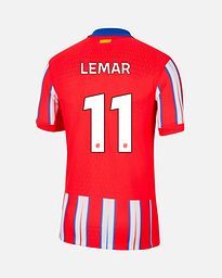 Camiseta 1ª Atlético de Madrid 2024/2025 Match Lemar