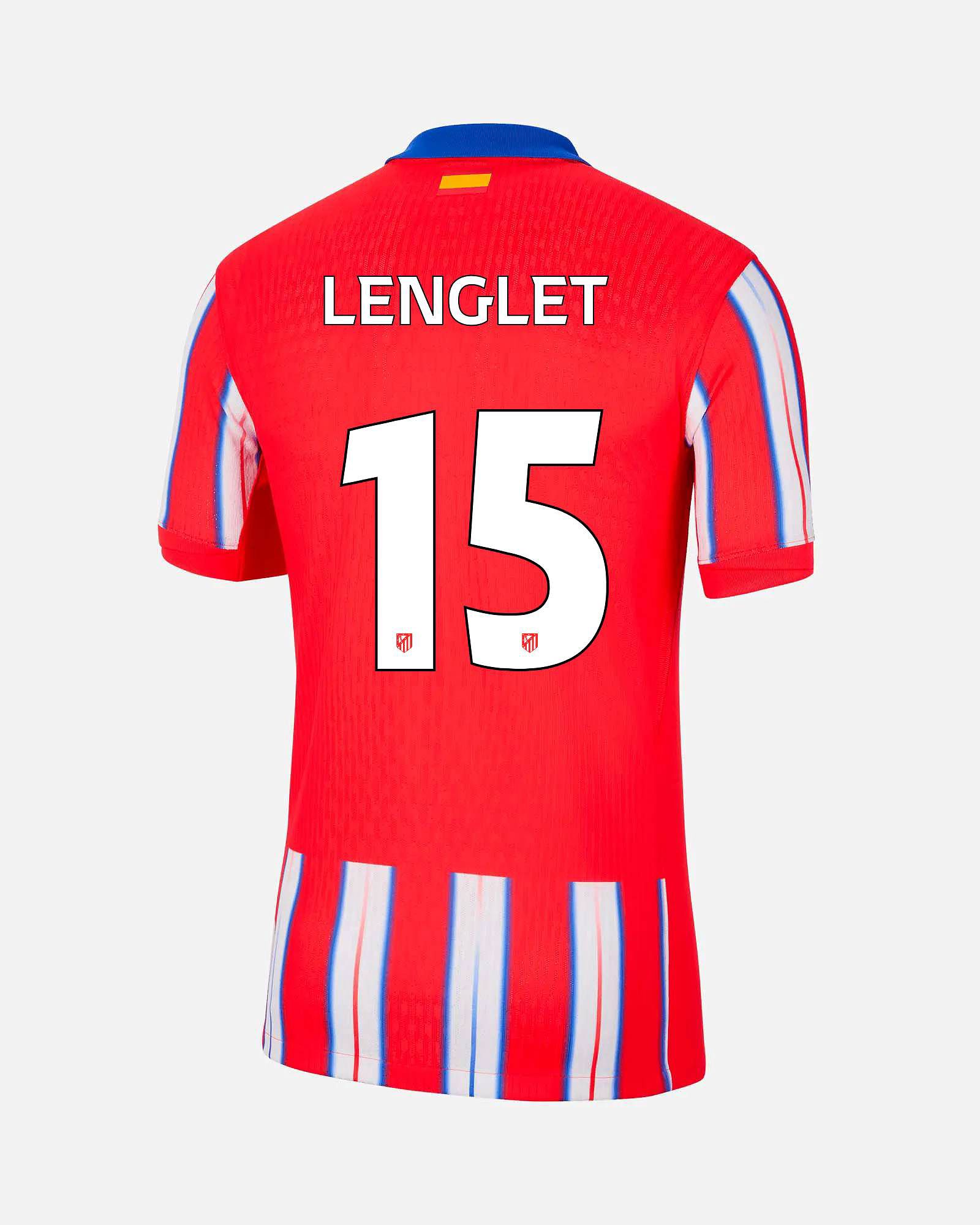 Camiseta 1ª Atlético de Madrid 2024/2025 Match Lenglet - Fútbol Factory