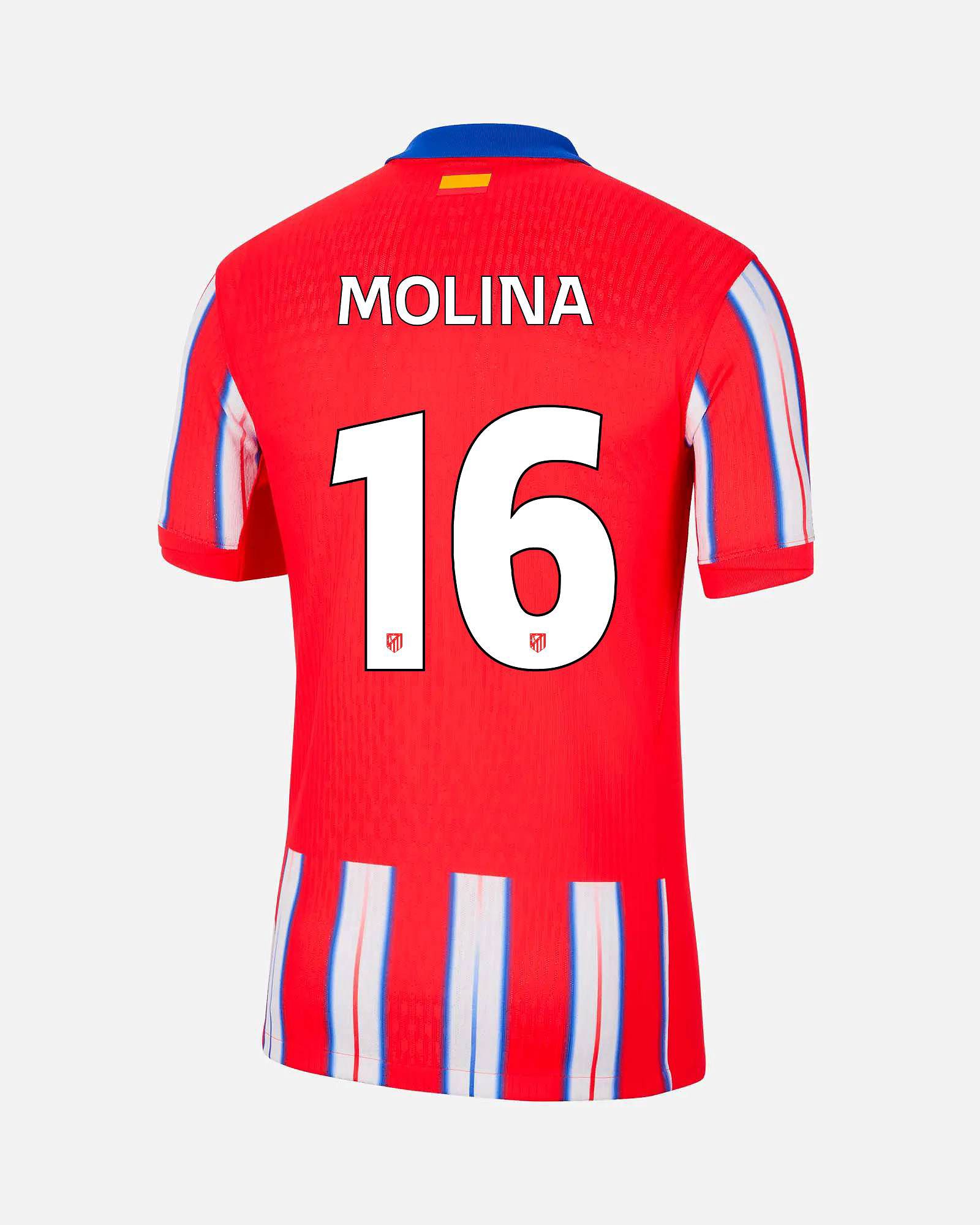 Camiseta 1ª Atlético de Madrid 2024/2025 Match Molina - Fútbol Factory