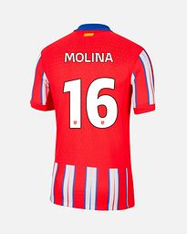 Camiseta 1ª Atlético de Madrid 2024/2025 Match Molina