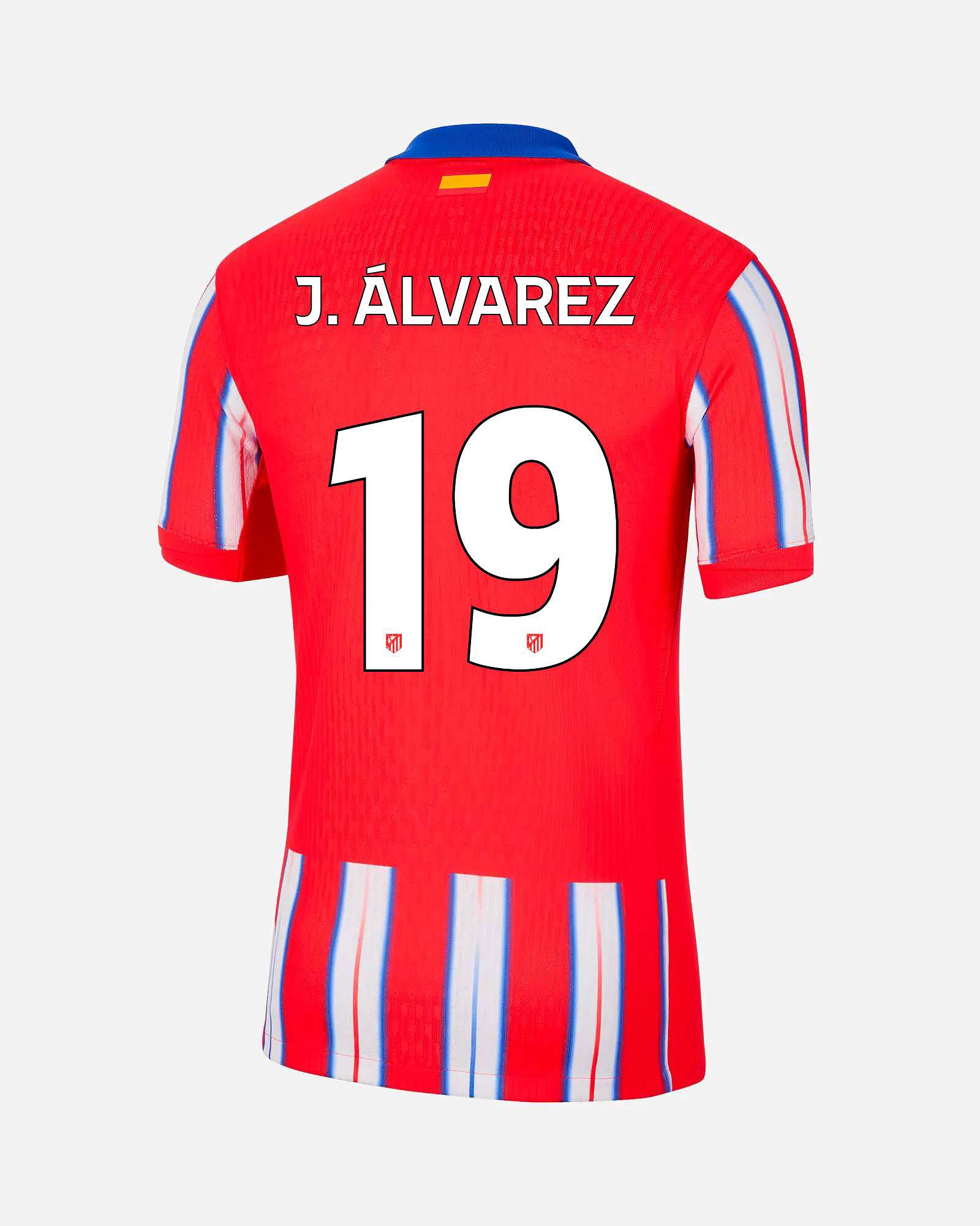 Camiseta 1ª Atlético de Madrid 2024/2025 Match J. Álvarez - Fútbol Factory