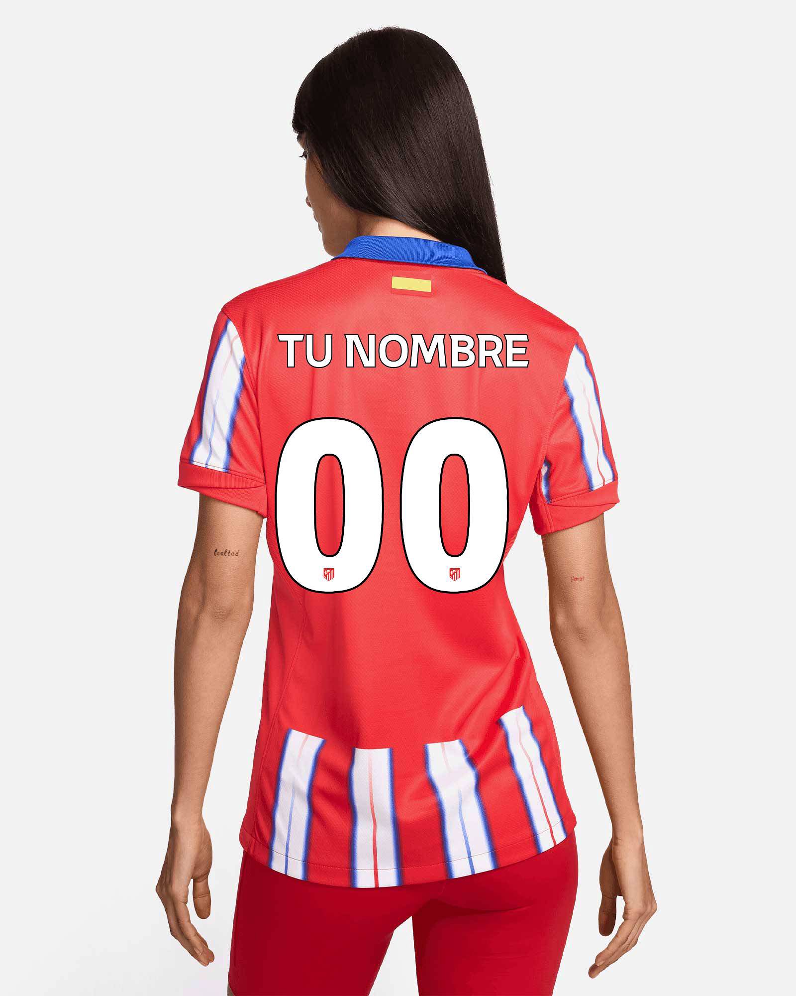 Camiseta 1ª Atlético de Madrid 2024/2025 Personalizado - Fútbol Factory