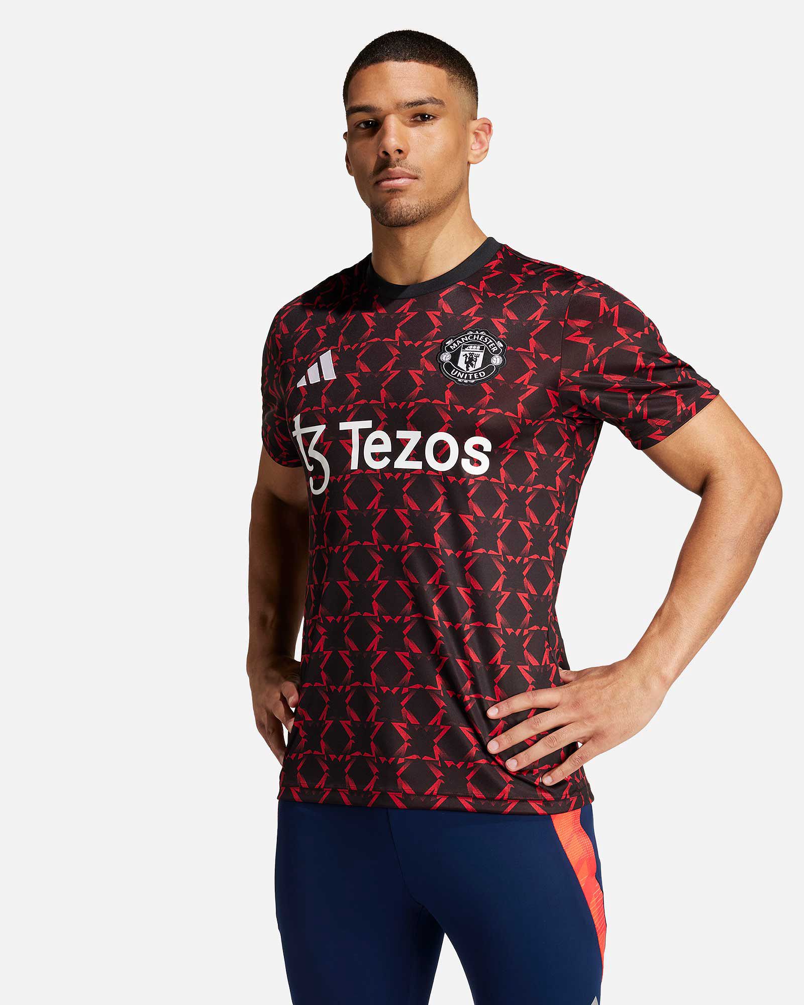 Camiseta Manchester United 2024/2025 Prematch - Fútbol Factory