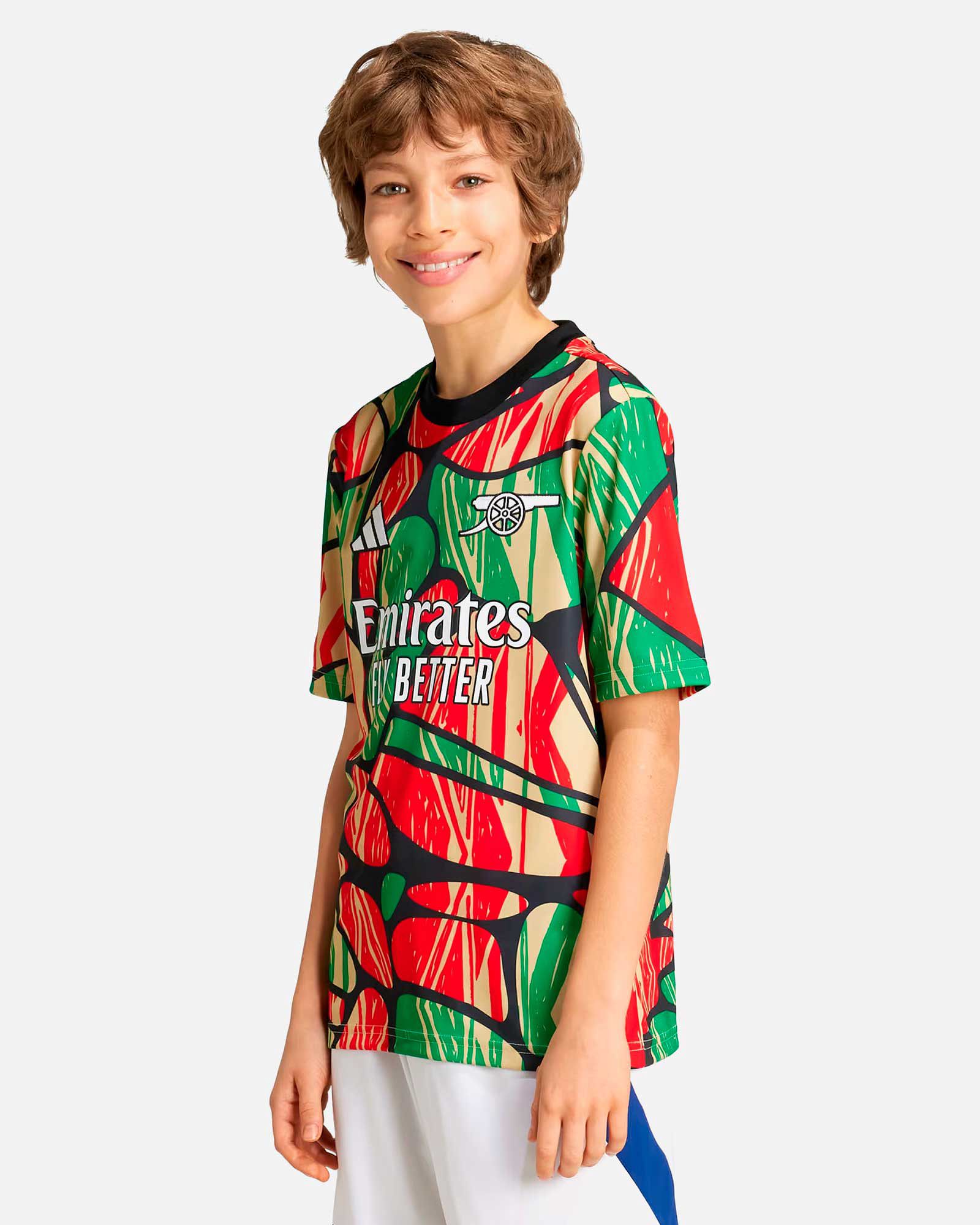 Camiseta Arsenal FC 2024/2025 Prematch - Fútbol Factory