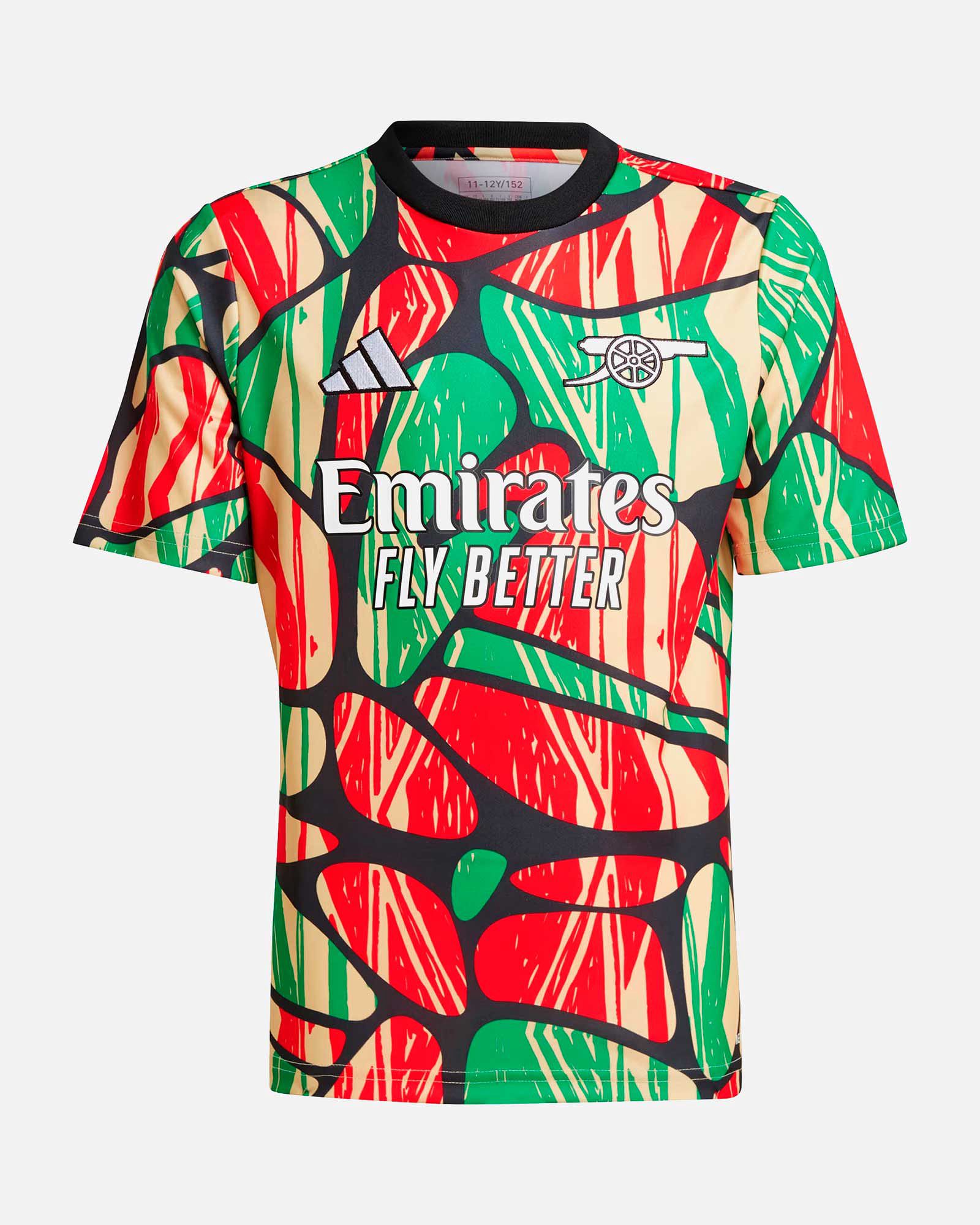 Camiseta Arsenal FC 2024/2025 Prematch - Fútbol Factory