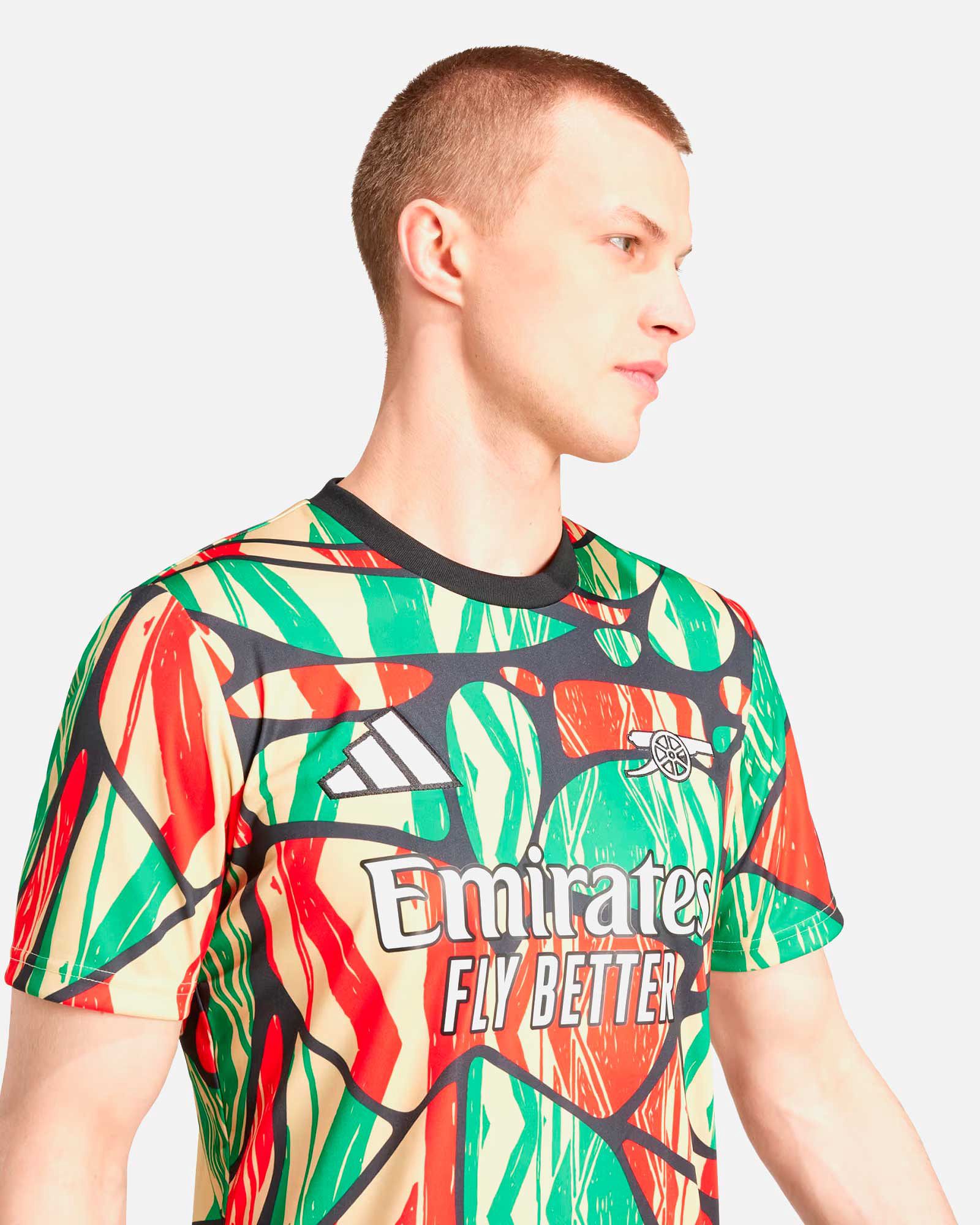 Camiseta Arsenal FC 2024/2025 Prematch - Fútbol Factory