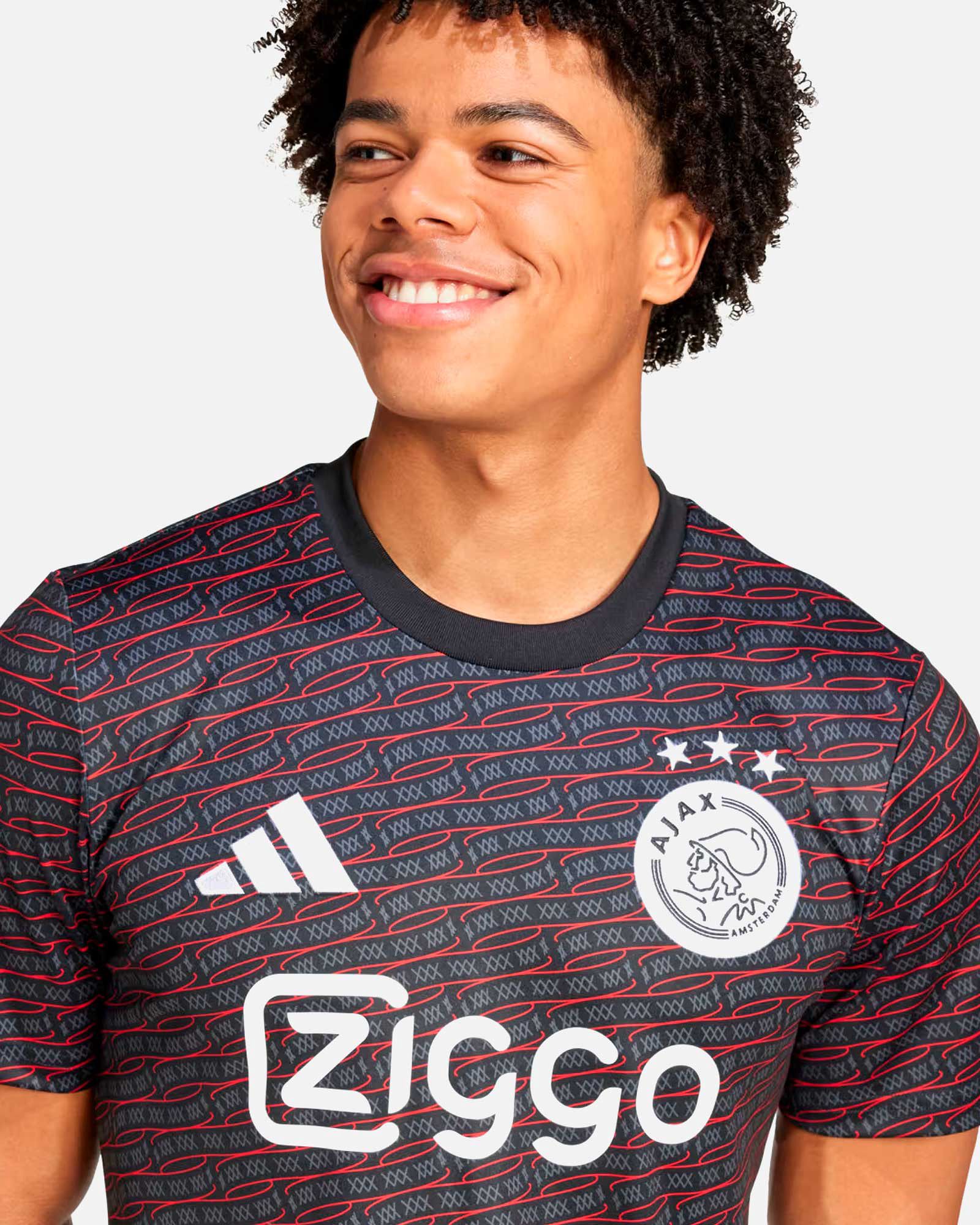 Camiseta Ajax 2024/2025 Prematch - Fútbol Factory