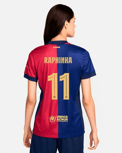 Camiseta 1ª FC Barcelona 2024/2025 Raphinha