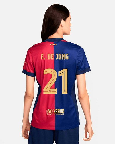 Camiseta 1ª FC Barcelona 2024/2025 F. De Jong