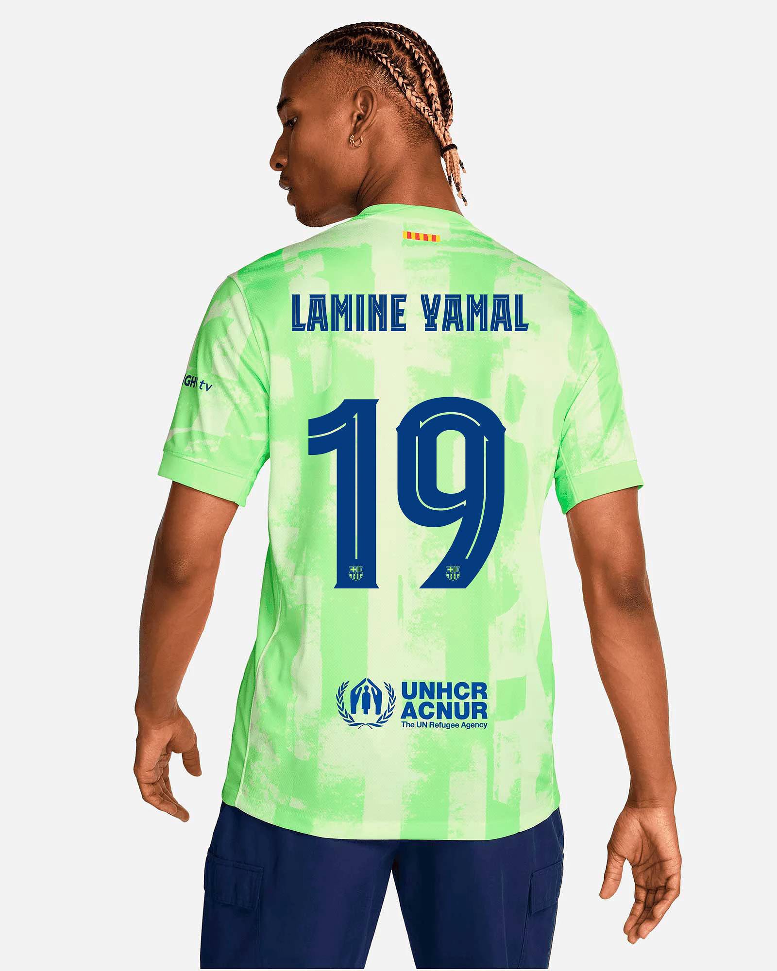 Camiseta 3ª FC Barcelona 2024/2025 Lamine Yamal - Fútbol Factory