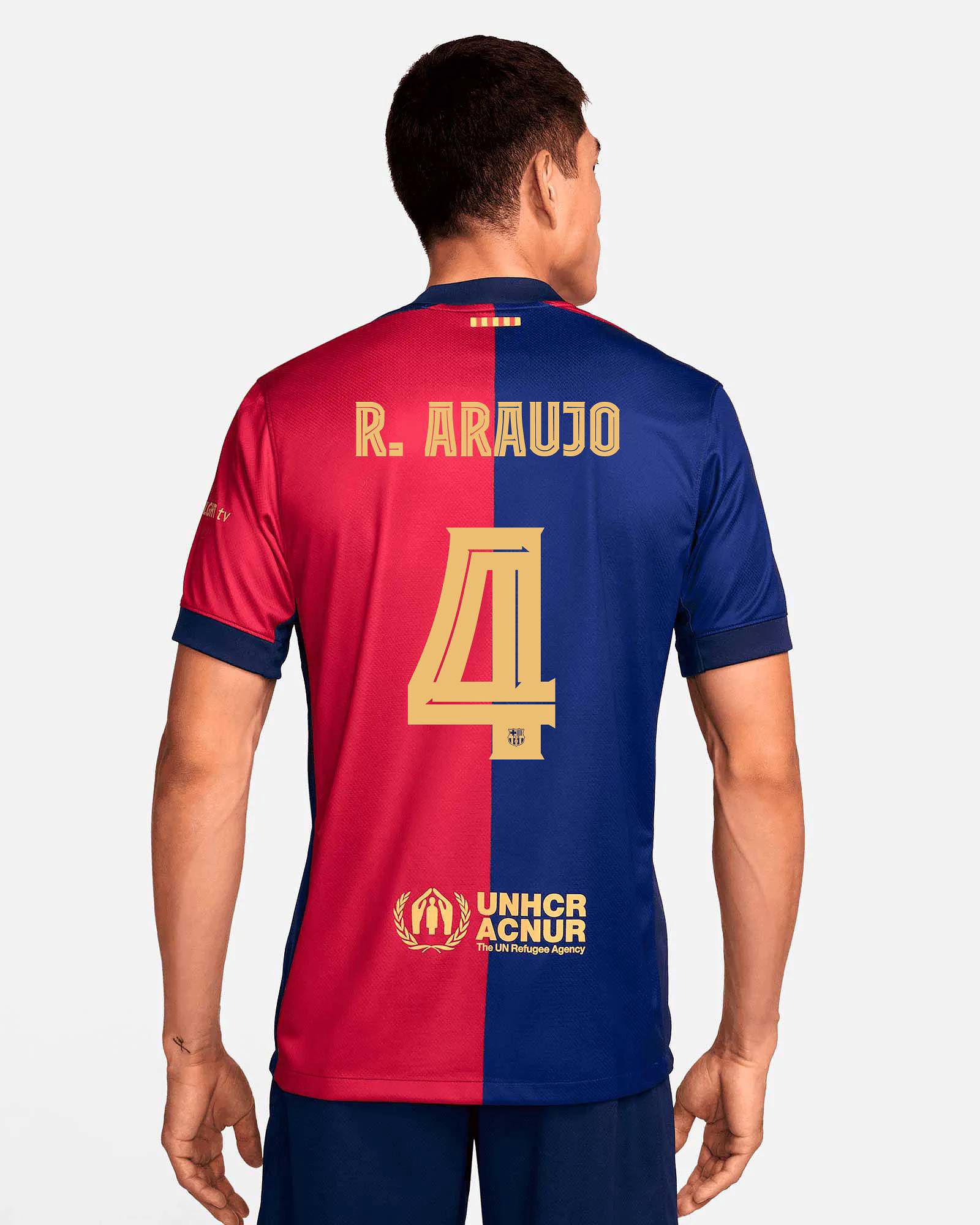 Camiseta 1ª FC Barcelona 2024/2025 R. Araujo - Fútbol Factory