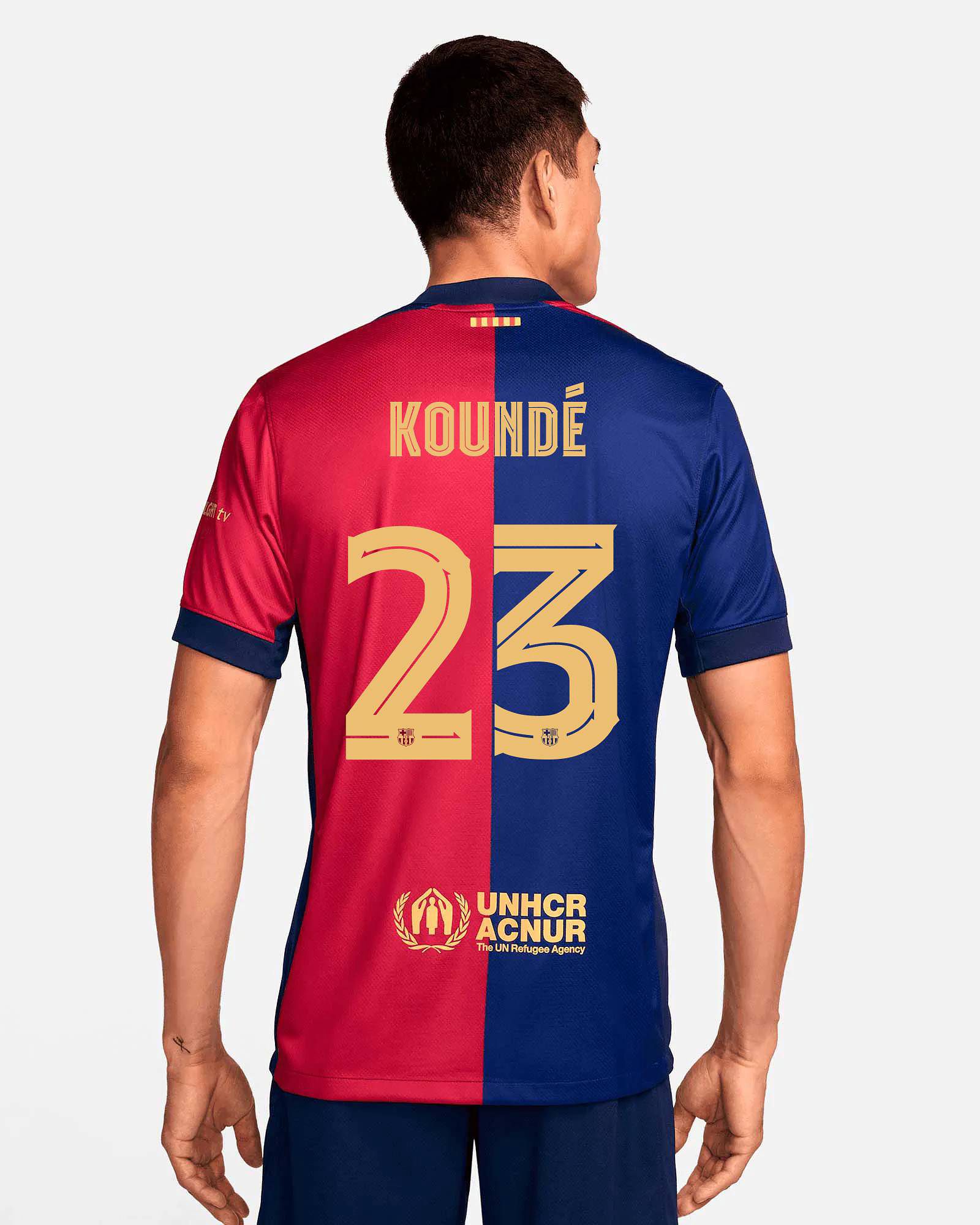 Camiseta 1ª FC Barcelona 2024/2025 Koundé - Fútbol Factory