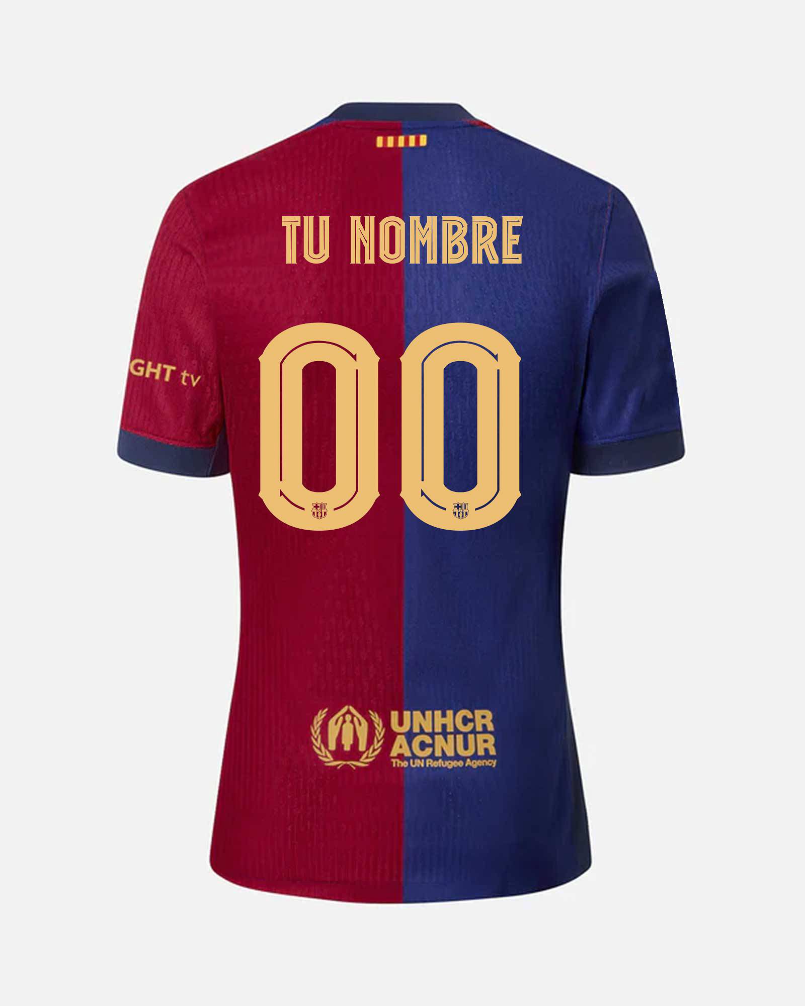 Camiseta 1ª FC Barcelona 2024/2025 Personalizado - Fútbol Factory