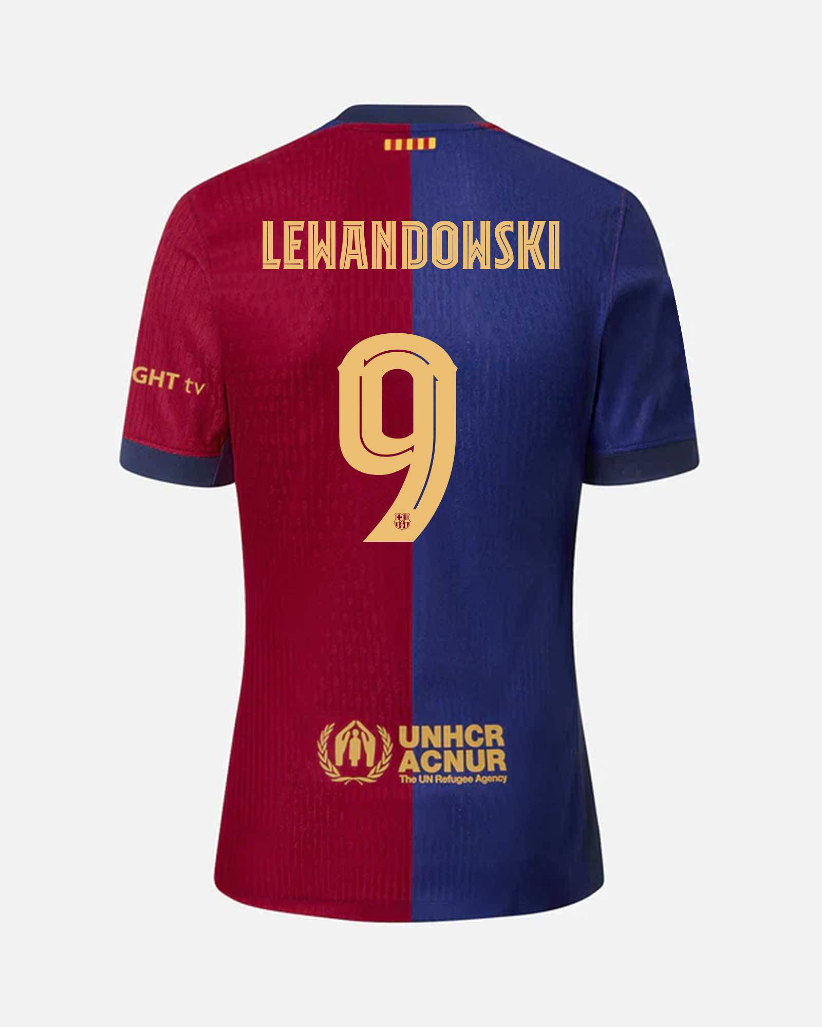 Camiseta 1ª FC Barcelona 2024/2025 Lewandowski - Fútbol Factory