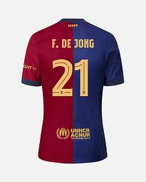 Camiseta 1ª FC Barcelona 2024/2025 F. De Jong