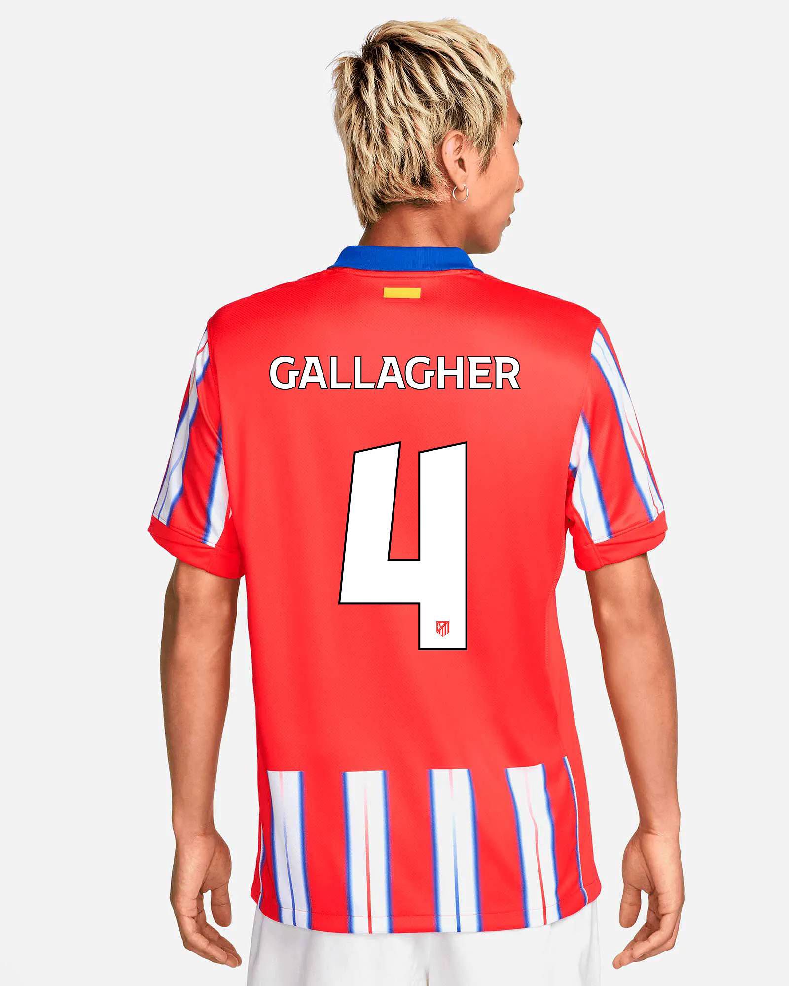 Camiseta 1ª Atlético de Madrid 2024/2025 Gallagher - Fútbol Factory