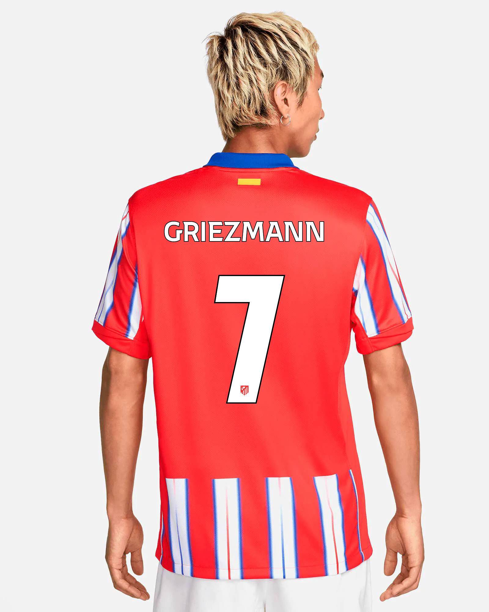 Camiseta 1ª Atlético de Madrid 2024/2025 Griezmann - Fútbol Factory