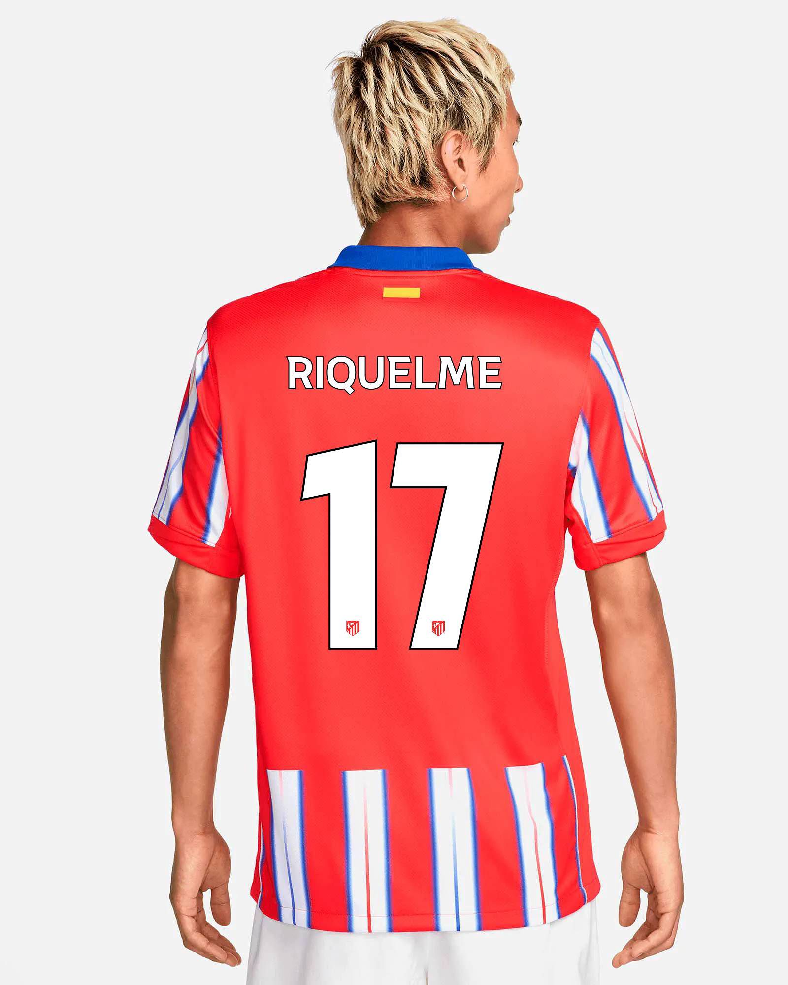 Camiseta 1ª Atlético de Madrid 2024/2025 Riquelme - Fútbol Factory