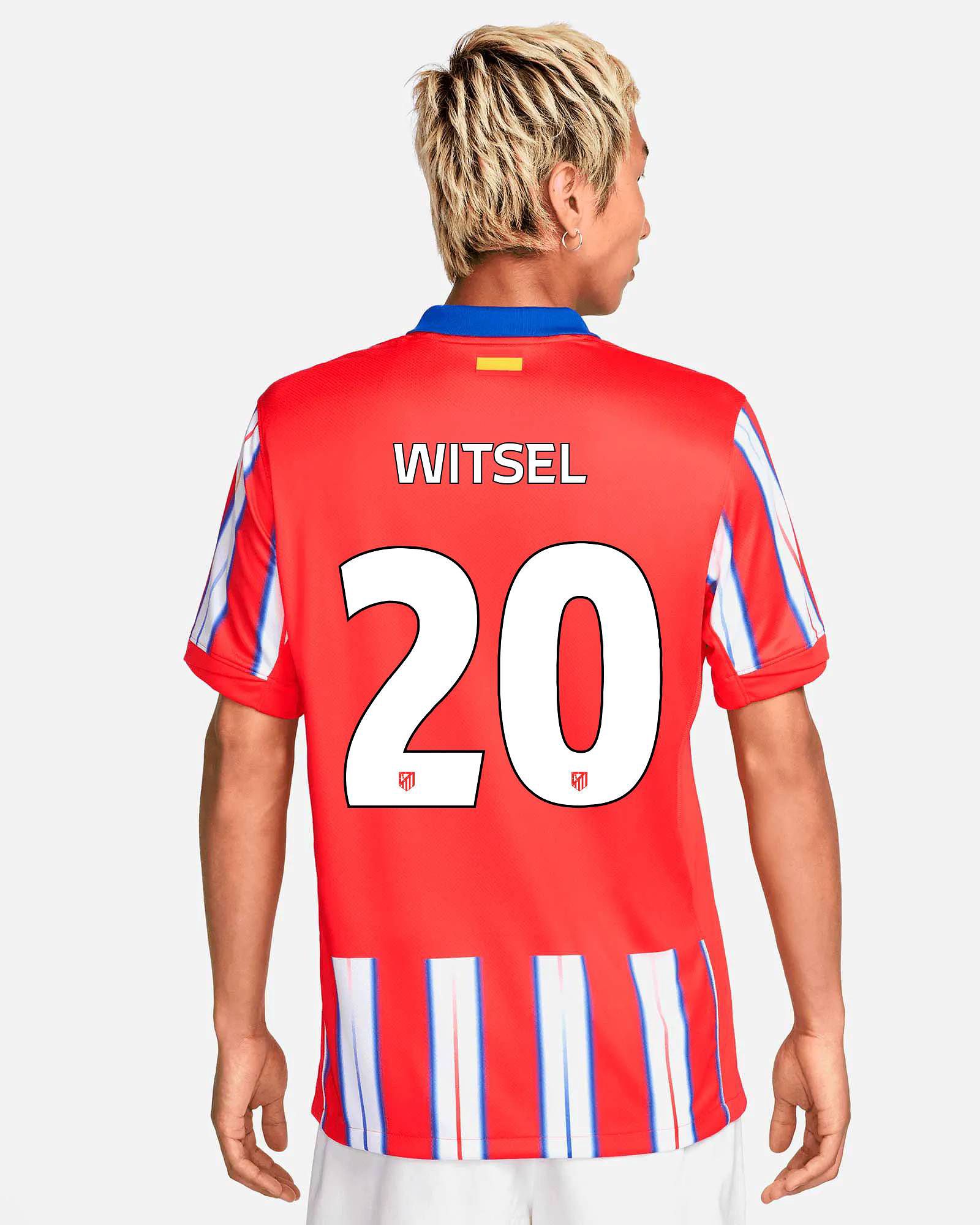 Camiseta 1ª Atlético de Madrid 2024/2025 Witsel - Fútbol Factory