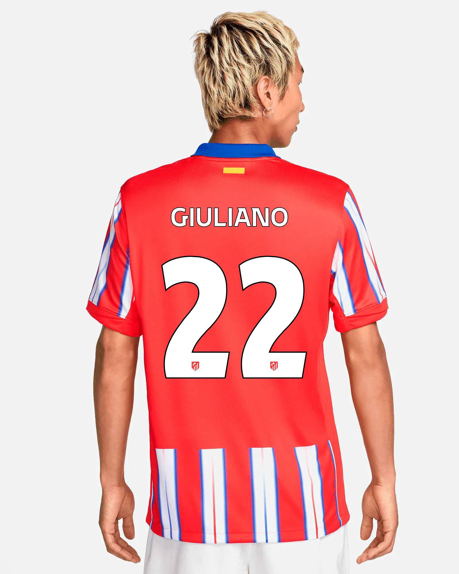 Camiseta 1ª Atlético de Madrid 2024/2025 Giuliano - Fútbol Factory