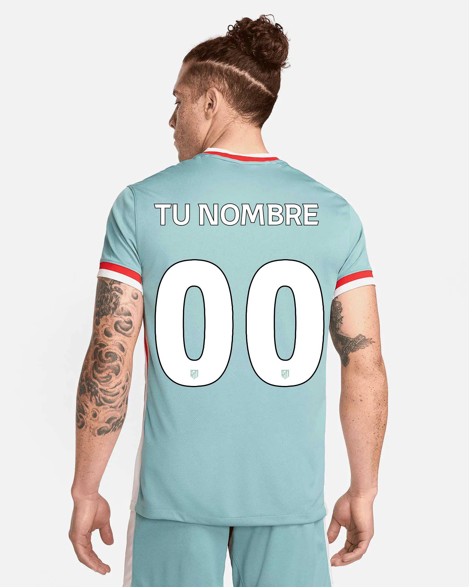 Camiseta 2ª Atlético de Madrid 2024/2025 Personalizado - Fútbol Factory