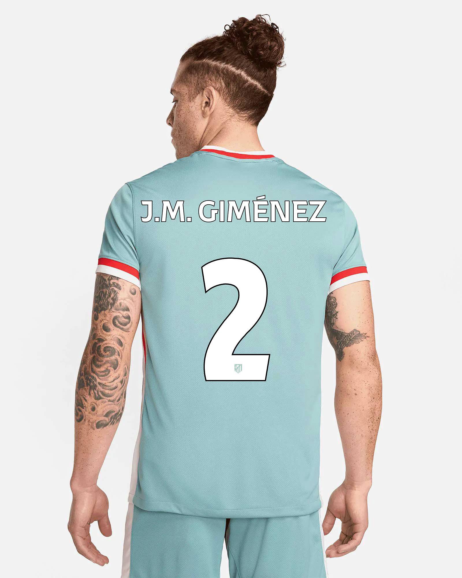 Camiseta 2ª Atlético de Madrid 2024/2025 J.M. Giménez - Fútbol Factory