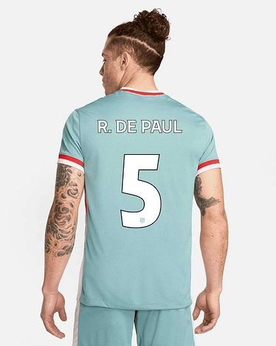 Camiseta 2ª Atlético de Madrid 2024/2025 R. De Paul
