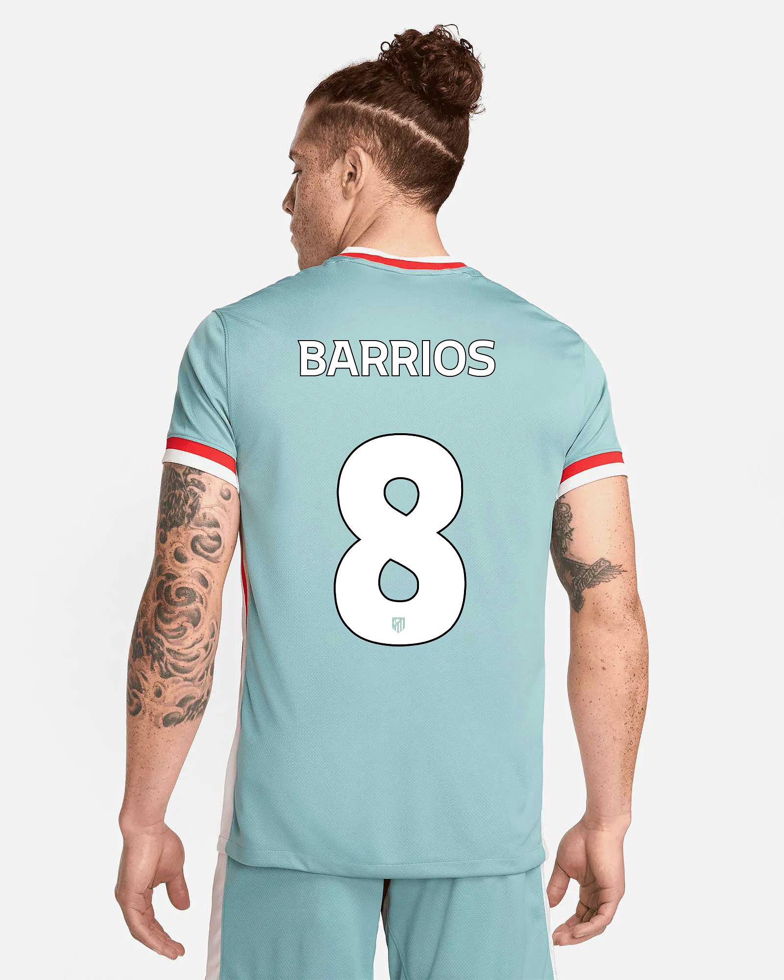 Camiseta 2ª Atlético de Madrid 2024/2025 Barrios - Fútbol Factory