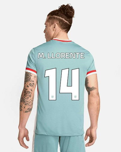 Camiseta 2ª Atlético de Madrid 2024/2025 M. Llorente