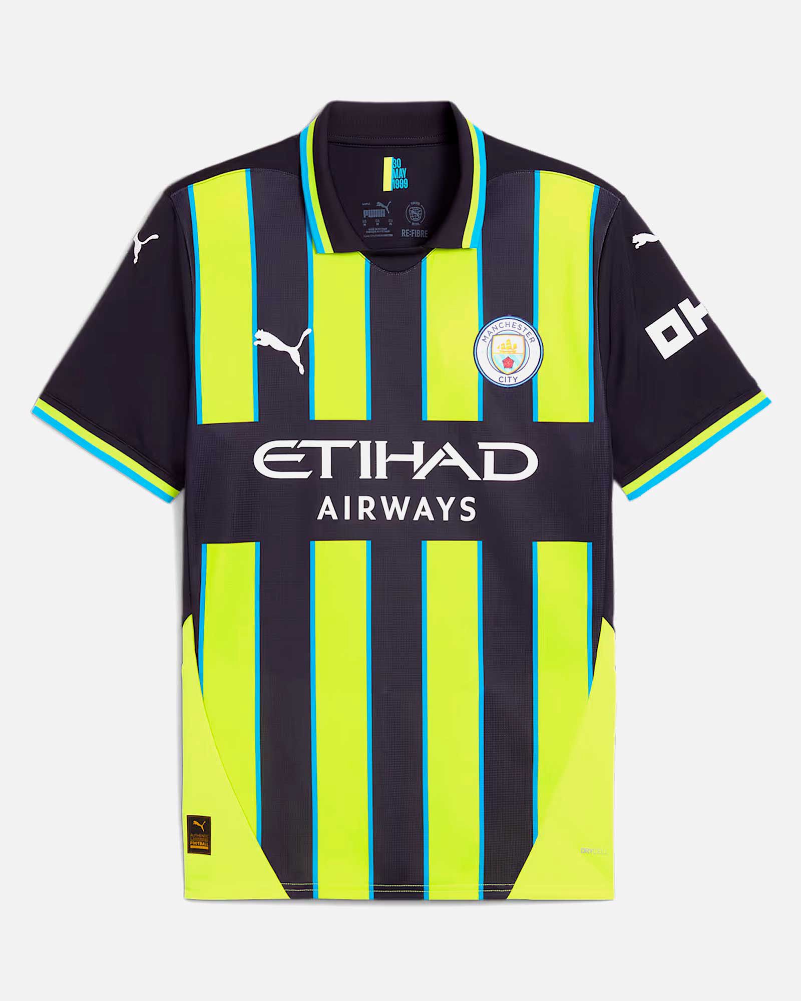 Camiseta 2ª Manchester City 2024/2025 Haaland - Fútbol Factory