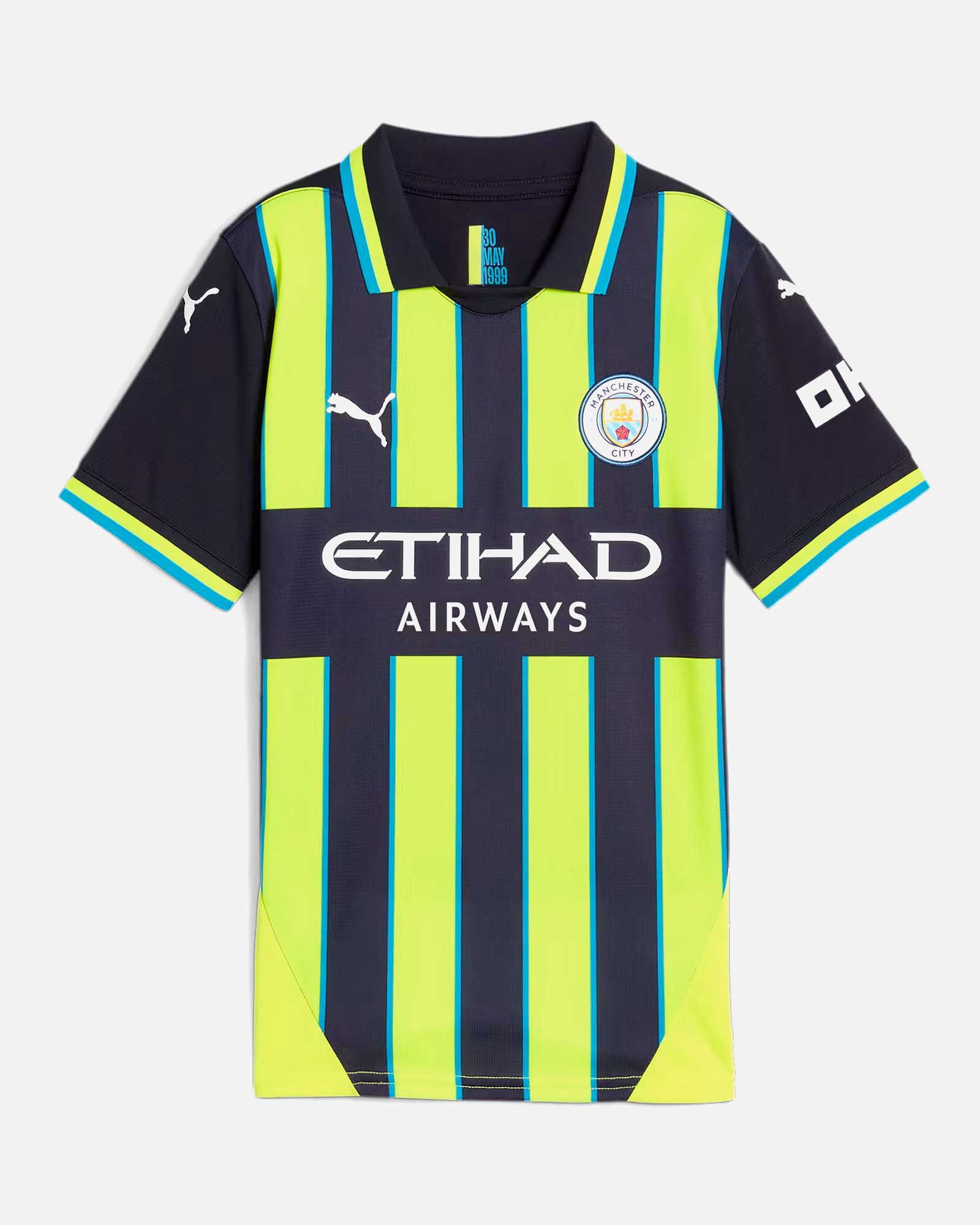 Camiseta 2ª Manchester City 2024/2025 Haaland - Fútbol Factory