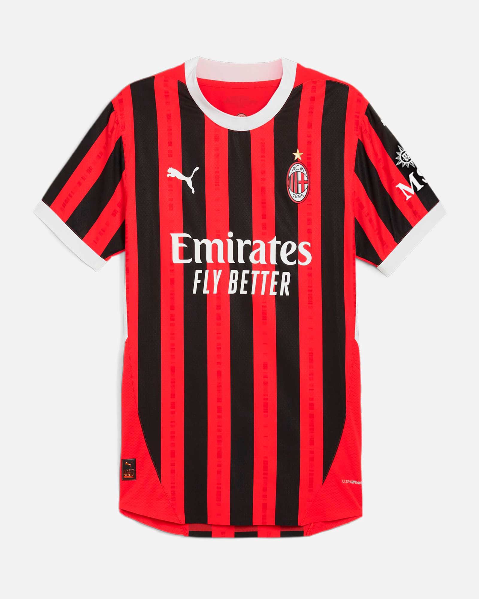 Camiseta 1ª AC Milan 2024/2025 Authentic - Fútbol Factory