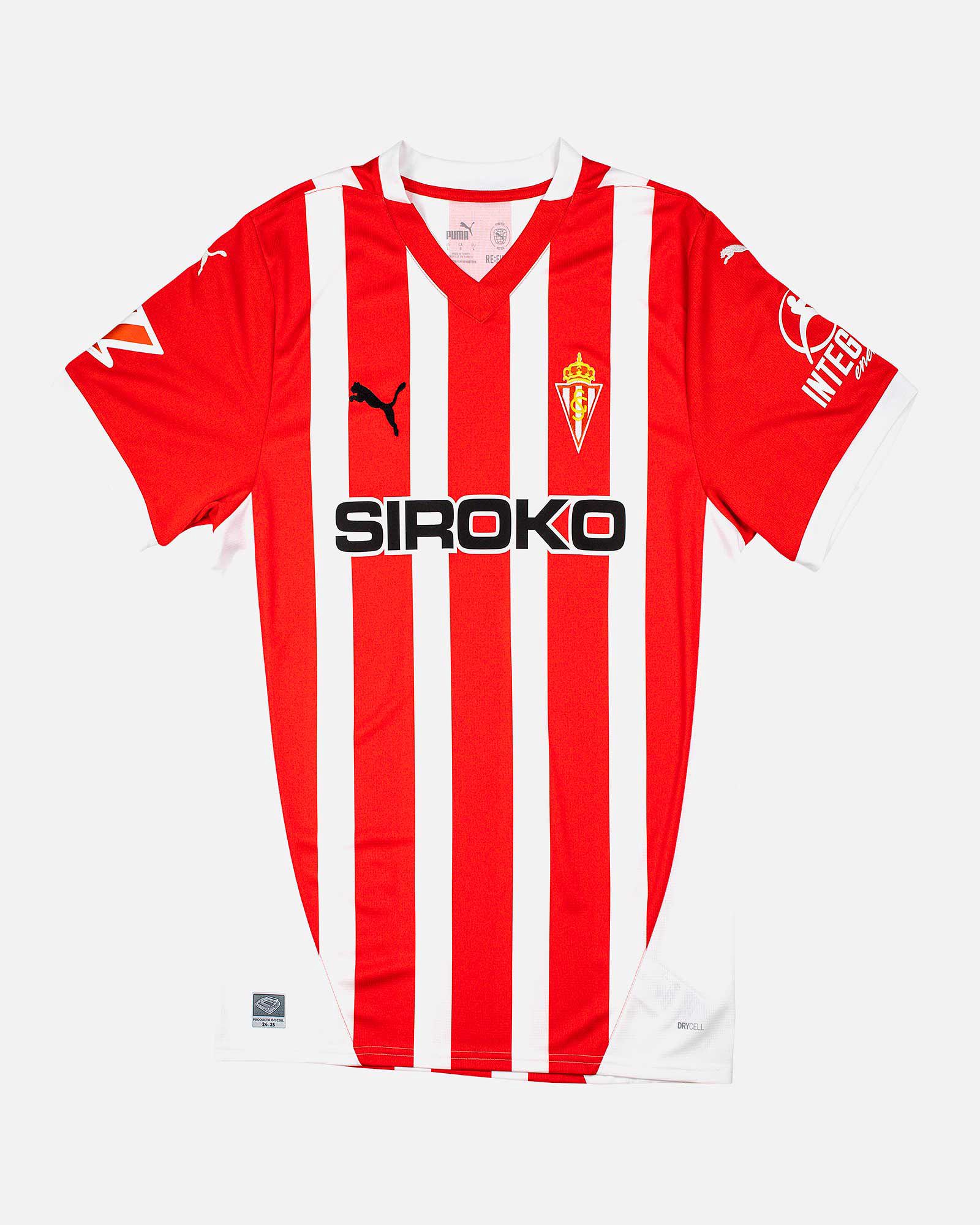 Camiseta 1ª Sporting Gijón 2024/2025 - Fútbol Factory