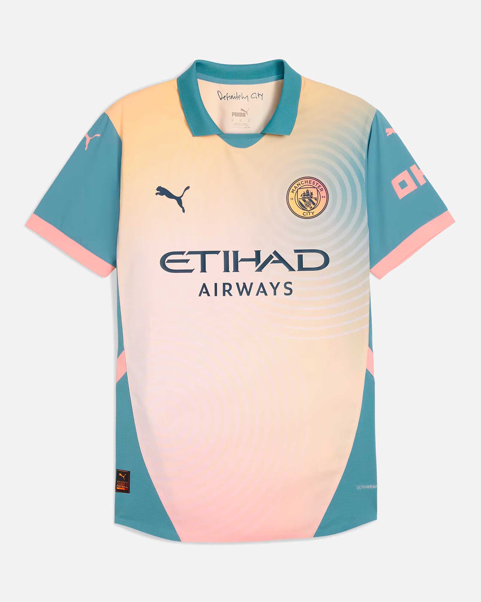 Camiseta 4ª Manchester City 2024/2025 Pro - Fútbol Factory